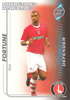 Jon Fortune Charlton Athletic 2005/06 Shoot Out #97